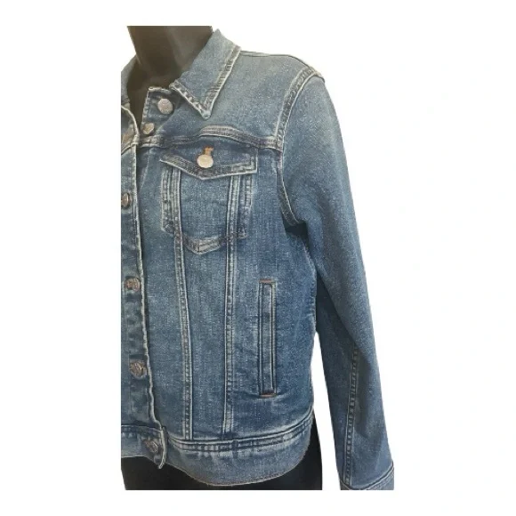 J. Crew Classic Women's Blue Denim Jacket Size S - Picture 4 of 8